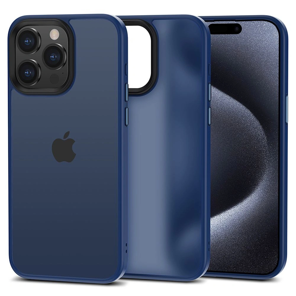 Hurtownia GSM - Etui Tech-Protect MagMat Apple iPhone 15 Pro Matná námořnická modř - THP2420 - {ean13} - Hurt