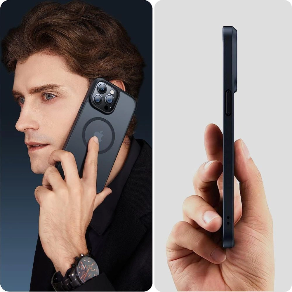 Wholesale Tech-Protect MagMat MagSafe Apple iPhone 15 Pro Matte Navy - THP2424 - {ean13} - Hurt