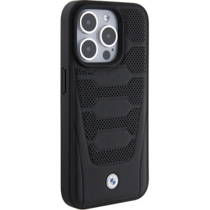 Hurtownia GSM - Etui BMW BMHCP15X22RPSK Apple iPhone 15 Pro Max Model de Piele Pattern negru/black - BMW560 - {ean13} - Hurt