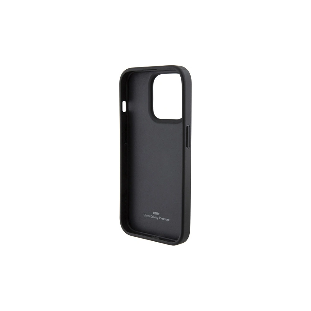 Hurtownia GSM - Case BMW BMHCP15X22RPSK Apple iPhone 15 Pro Max Lederbezug Muster schwarz/black - BMW560 - {ean13} - Hurt