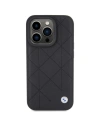 Wholesale BMW BMHCP15X22RQDK Apple iPhone 15 Pro Max Leather Quilted black - BMW561 - {ean13} - Hurt