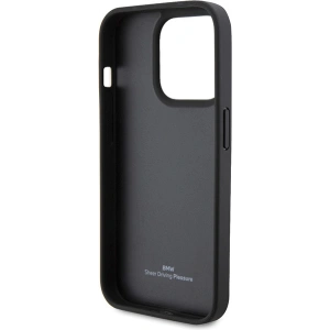 Hurtownia GSM - Etui BMW BMHCP15X22RQDK Apple iPhone 15 Pro Max bőr steppelt fekete/black - BMW561 - {ean13} - Hurt
