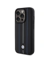 Hurtownia GSM - Case BMW BMHCP15X22RVSK Apple iPhone 15 Pro Max Hardcase Leder Prägung Blaue Linien schwarz/black - BMW562 - {ean13} - Hurt