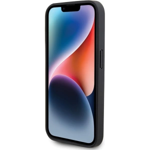 Hurtownia GSM - Etui BMW BMHCP15X22RVSK Apple iPhone 15 Pro Max keménytok Bőr Nyomtatás Kék Csíkok fekete/black - BMW562 - {ean13} - Hurt
