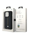Wholesale BMW BMHCP15X22RVSK Apple iPhone 15 Pro Max hardcase Leather Stamp Blue Lines black - BMW562 - {ean13} - Hurt