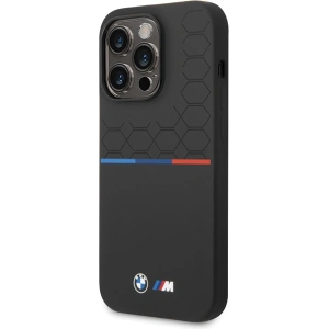 Hurtownia GSM - Etui BMW BMHCP15X22SMPK Apple iPhone 15 Pro Max Silicone Pattern negru/black - BMW563 - {ean13} - Hurt