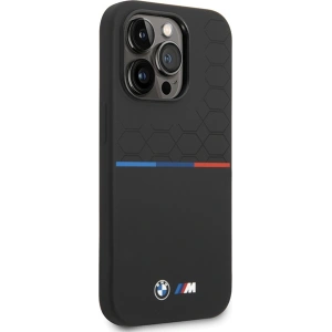 Hurtownia GSM - Etui BMW BMHCP15X22SMPK Apple iPhone 15 Pro Max Silicone Pattern negru/black - BMW563 - {ean13} - Hurt