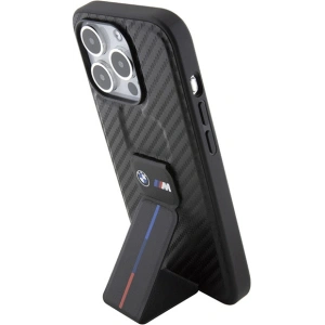 Hurtownia GSM - Etui BMW BMHCP15XGSPCCK Apple iPhone 15 Pro Max hardcase Grip Stand Smooth & Carbon negru/black - BMW564 - {ean13} - Hurt