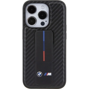 Hurtownia GSM - Etui BMW BMHCP15XGSPCCK Apple iPhone 15 Pro Max hardcase Grip Stand Smooth & Carbon negru/black - BMW564 - {ean13} - Hurt