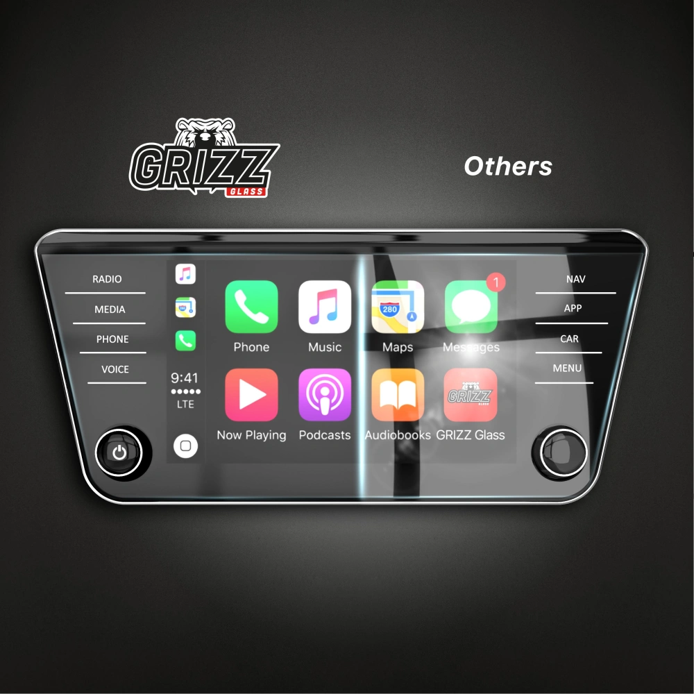 Wholesale Matte GrizzGlass CarDisplay Protection Skoda Superb 3 8" Amundsen/Bolero [2in1] - GRZ7121 - {ean13} - Hurt