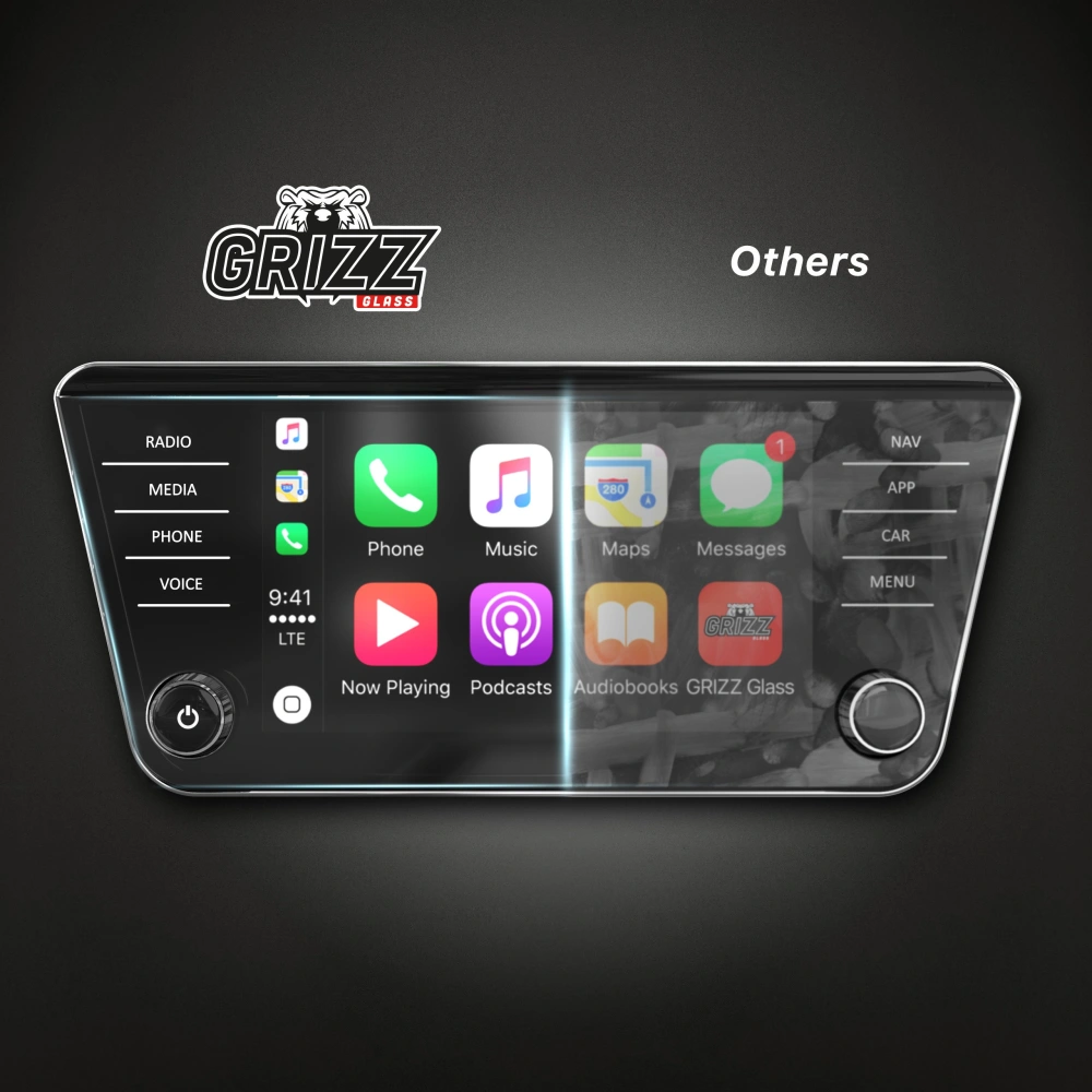 Wholesale Matte GrizzGlass CarDisplay Protection Skoda Superb 3 8" Amundsen/Bolero [2in1] - GRZ7121 - {ean13} - Hurt