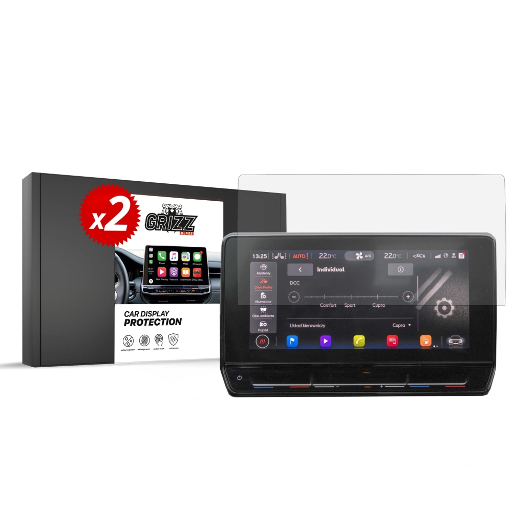 Hurtownia GSM - Mattfolie GrizzGlass CarDisplay Schutz für Cupra Formentor 10" [2w1] - GRZ7124 - {ean13} - Hurt