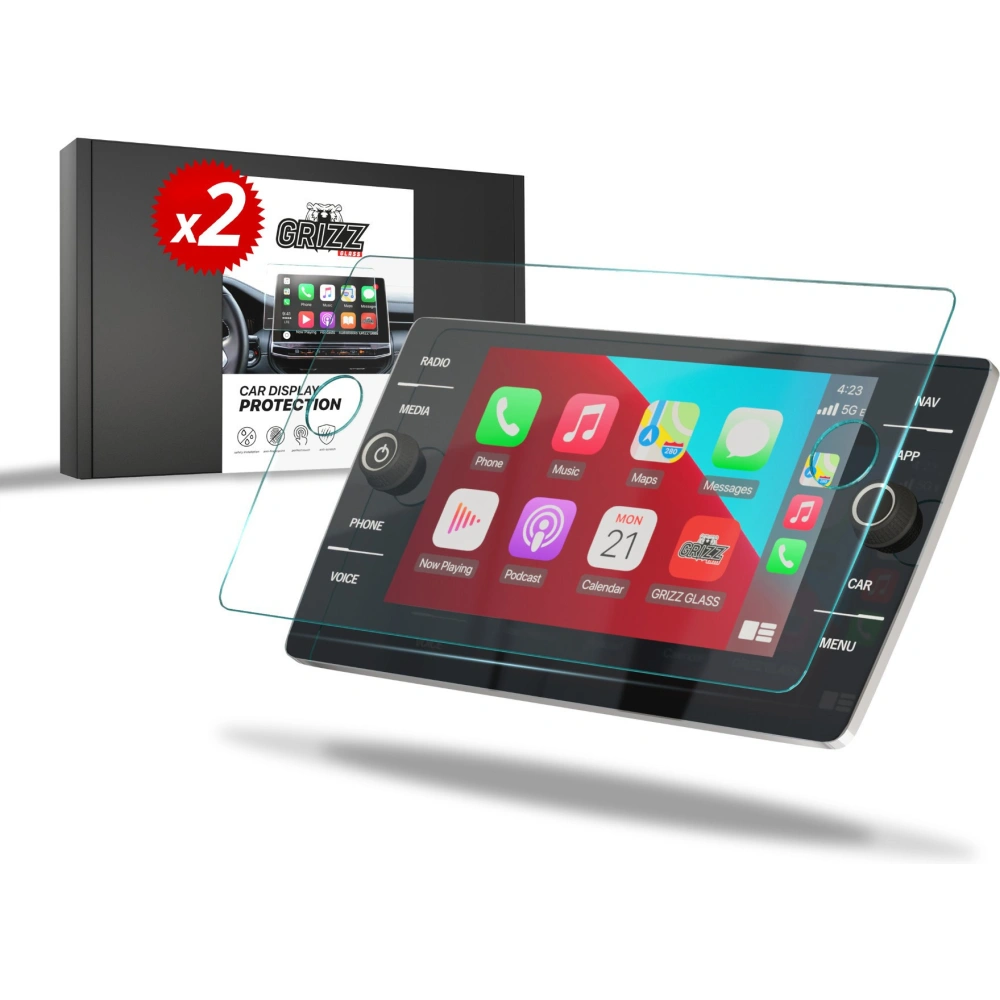 Matte GrizzGlass CarDisplay Protection Volkswagen Tiguan 2 Discover Media [2in1]