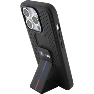 Hurtownia GSM - Case BMW BMHCP15XGSPPRK Apple iPhone 15 Pro Max Hardcase Grip Stand Smooth & Perforated schwarz/black - BMW565 - {ean13} - Hurt