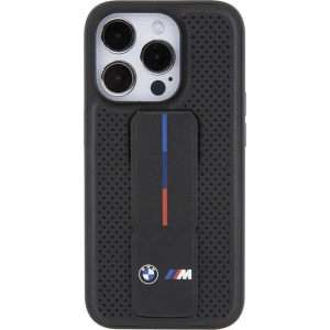 Hurtownia GSM - Etui BMW BMHCP15XGSPPRK Apple iPhone 15 Pro Max hardcase Grip Stand Smooth & Perforated černý/black - BMW565 - {ean13} - Hurt