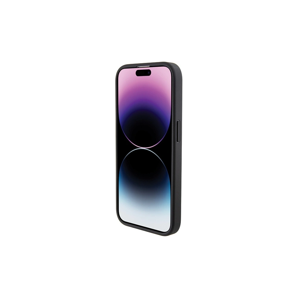 Wholesale BMW BMHCP15XGSPPRK Apple iPhone 15 Pro Max hardcase Grip Stand Smooth & Perforated black - BMW565 - {ean13} - Hurt