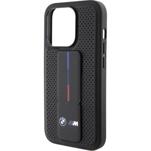 Hurtownia GSM - Etui BMW BMHCP15XGSPPRK Apple iPhone 15 Pro Max hardcase Grip Stand Smooth & Perforated černý/black - BMW565 - {ean13} - Hurt