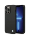 Etui BMW BMHCP15XSILBK Apple iPhone 15 Pro Max szilikon fém logó fekete/black