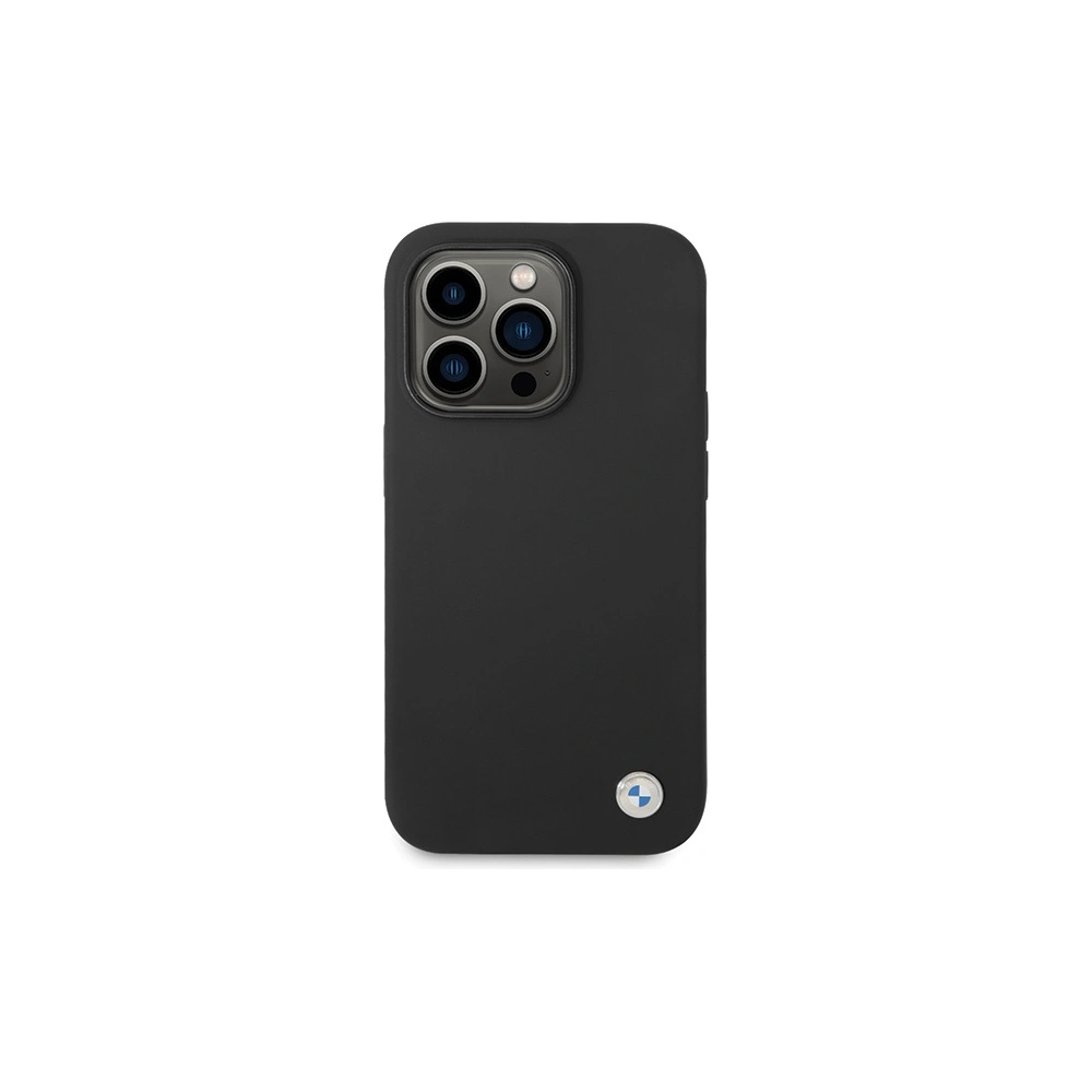 Hurtownia GSM - Etui BMW BMHCP15XSILBK Apple iPhone 15 Pro Max Silicone Metal Logo černý/black - BMW566 - {ean13} - Hurt