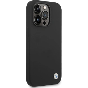 Hurtownia GSM - Etui BMW BMHCP15XSILBK Apple iPhone 15 Pro Max szilikon fém logó fekete/black - BMW566 - {ean13} - Hurt