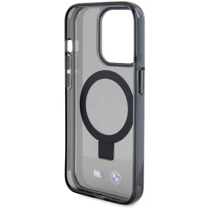 Etui BMW BMHMP15LURSK Apple iPhone 15 Pro hardcase Ring Stand M Collection MagSafe czarny/black
