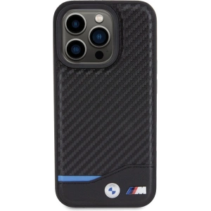 Hurtownia GSM - Etui BMW BMHMP15X22NBCK Apple iPhone 15 Pro Max hardcase din piele carbon MagSafe negru/black - BMW571 - {ean13} - Hurt