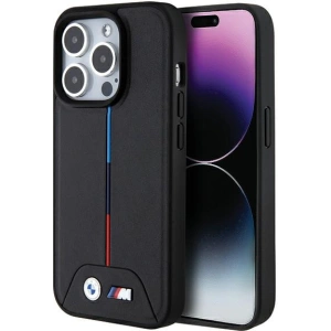 Hurtownia GSM - Etui BMW BMHMP15X22PVTK Apple iPhone 15 Pro Max hardcase Quilted Tricolor MagSafe černý/black - BMW572 - {ean13} - Hurt