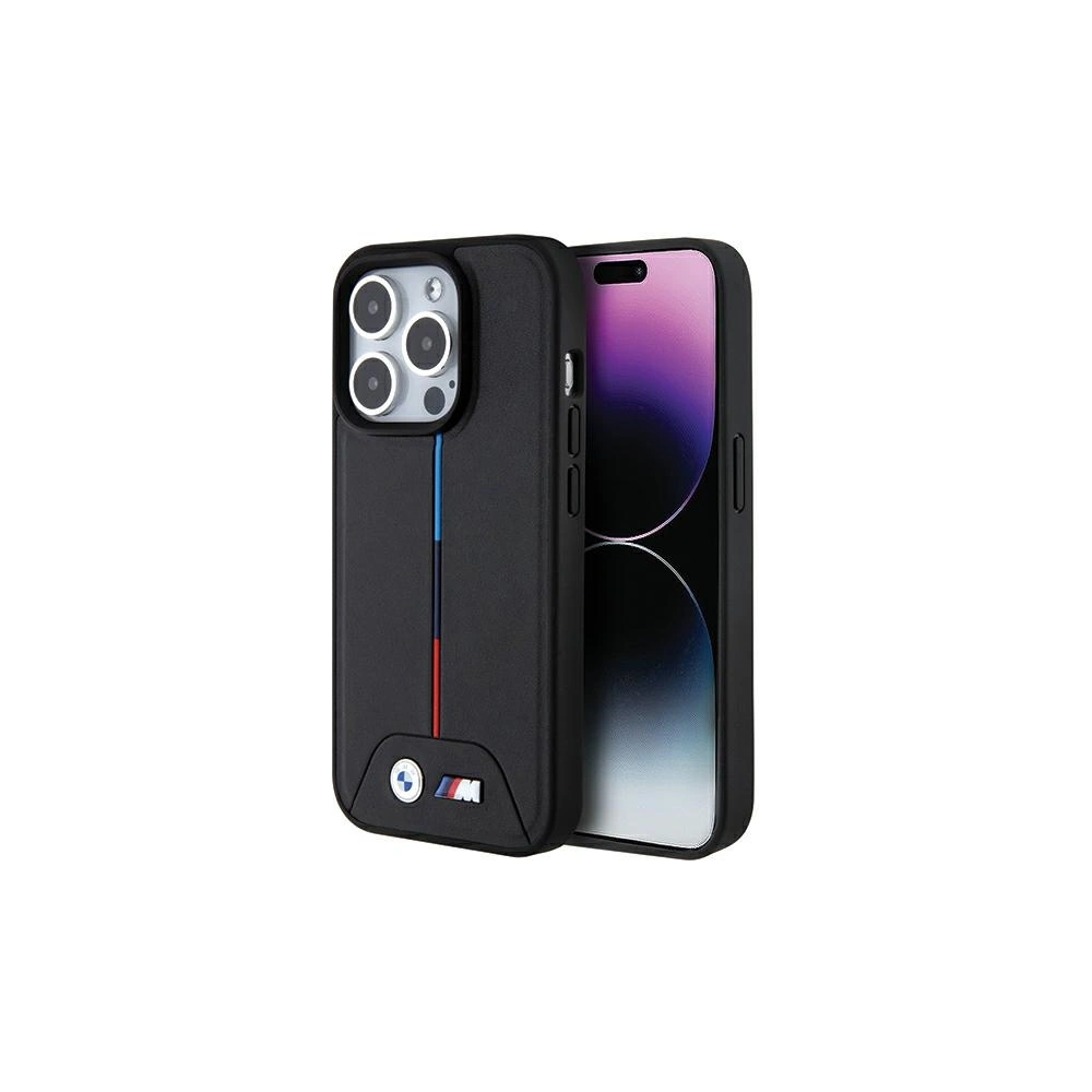 Hurtownia GSM - Case BMW BMHMP15X22PVTK Apple iPhone 15 Pro Max Hardcase Quilted Tricolor MagSafe schwarz/black - BMW572 - {ean13} - Hurt
