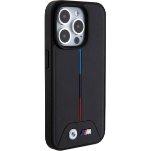 Hurtownia GSM - Etui BMW BMHMP15X22PVTK Apple iPhone 15 Pro Max hardcase Quilted Tricolor MagSafe negru/black - BMW572 - {ean13} - Hurt