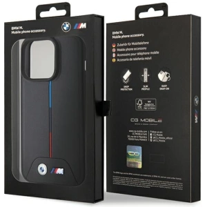 Hurtownia GSM - Etui BMW BMHMP15X22PVTK Apple iPhone 15 Pro Max hardcase Quilted Tricolor MagSafe černý/black - BMW572 - {ean13} - Hurt