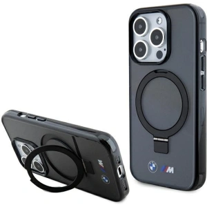 Hurtownia GSM - Etui BMW BMHMP15XURSK Apple iPhone 15 Pro Max hardcase Ring Stand M Collection MagSafe černá/black - BMW573 - {ean13} - Hurt