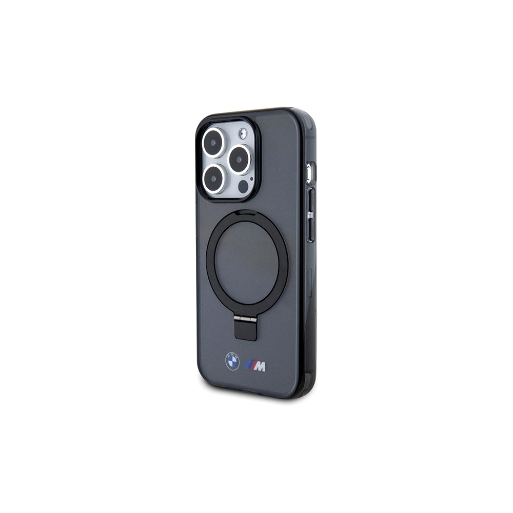 Hurtownia GSM - Case BMW BMHMP15XURSK Apple iPhone 15 Pro Max Hardcase Ring Stand M Collection MagSafe schwarz/black - BMW573 - {ean13} - Hurt
