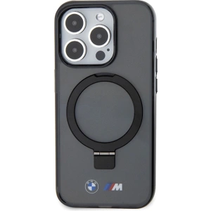 Hurtownia GSM - Etui BMW BMHMP15XURSK Apple iPhone 15 Pro Max hardcase Ring Stand M Collection MagSafe černá/black - BMW573 - {ean13} - Hurt