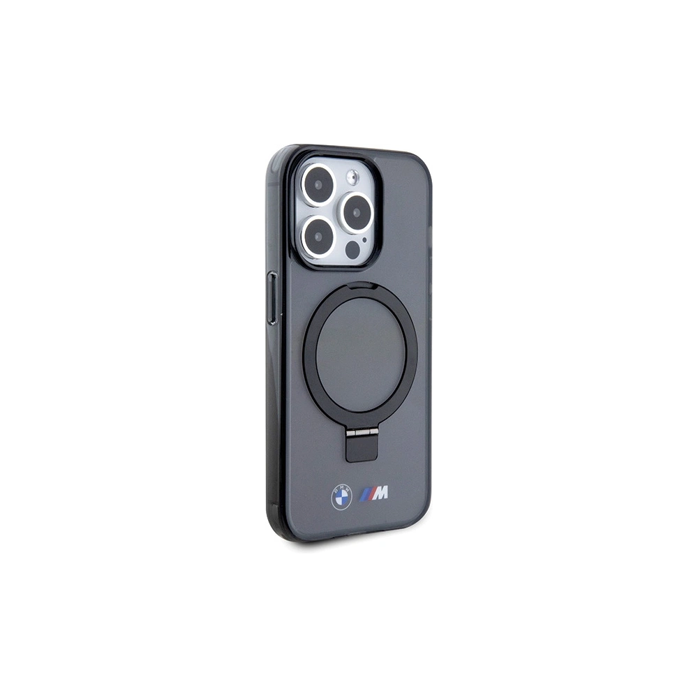 Wholesale BMW BMHMP15XURSK Apple iPhone 15 Pro Max hardcase Ring Stand M Collection MagSafe black - BMW573 - {ean13} - Hurt