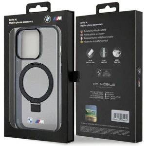 Hurtownia GSM - Etui BMW BMHMP15XURSK Apple iPhone 15 Pro Max hardcase Ring Stand M Collection MagSafe černá/black - BMW573 - {ean13} - Hurt