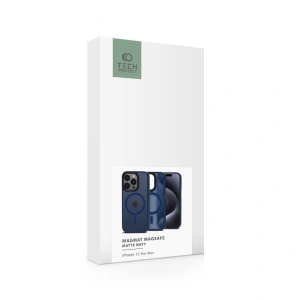 Wholesale Tech-Protect Magmat Magsafe iPhone 15 Pro Max Matte Navy - THP2425 - {ean13} - Hurt