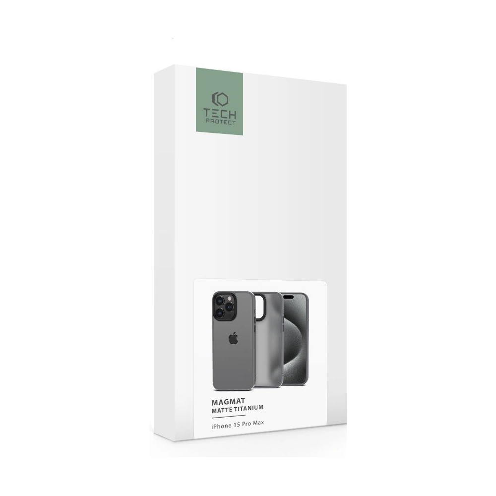 Wholesale Tech-Protect Magmat iPhone 15 Pro Max Matte Titanium - THP2427 - {ean13} - Hurt