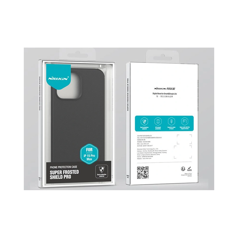 Hurtownia GSM - Etui Nillkin Super Shield Pro iPhone 15 Pro Max Deep Green - NLK1300 - {ean13} - Hurt
