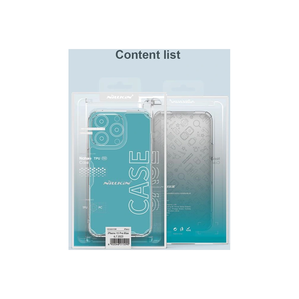 Hurtownia GSM - Etui Nillkin Nature Pro iPhone 15 Pro Max Blue - NLK1302 - {ean13} - Hurt