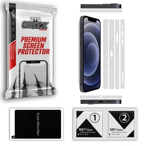 Folia na boki GrizzGlass SatinSide do Apple iPhone 15 Plus