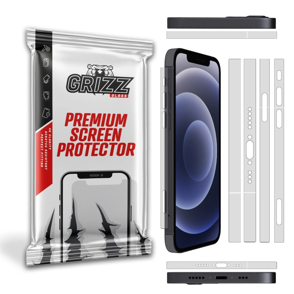 Hurtownia GSM - Folia na boki GrizzGlass SatinSide do Apple iPhone 15 Pro Max - GRZ7134 - {ean13} - Hurt