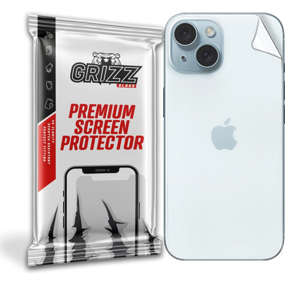 Hurtownia GSM - Folia na tył GrizzGlass SatinSkin do Grizz do Apple iPhone 15 - GRZ7141 - {ean13} - Hurt