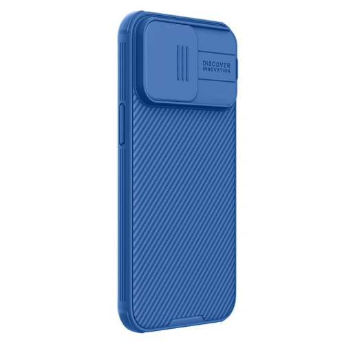 Etui Nillkin Camshield Pro iPhone 15 Pro Blue / Niebieski - iPhone 15 Pro - Nillkin
