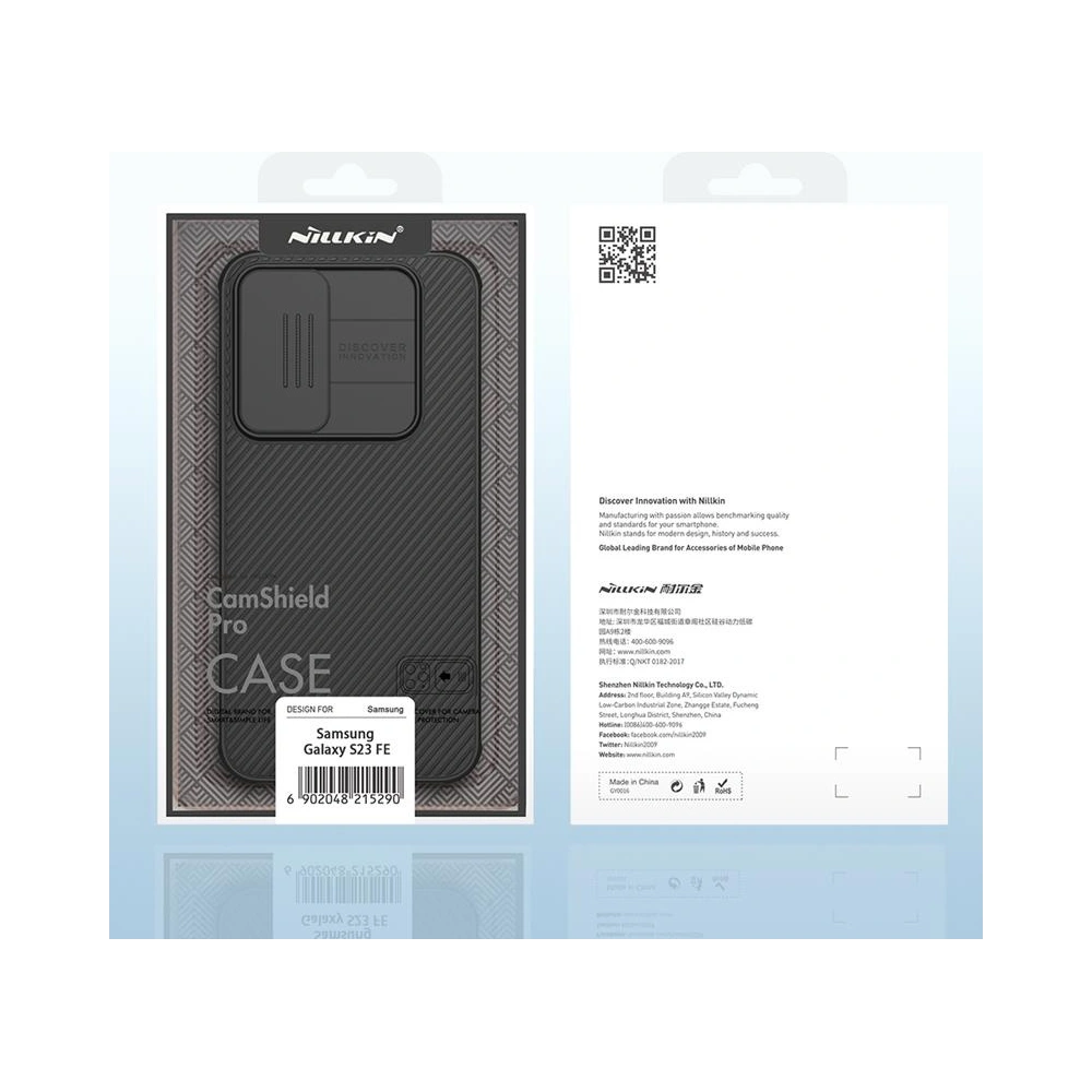 Hurtownia GSM - Etui Nillkin Camshield Pro Samsung S23 FE Negru / Black - NLK1309 - {ean13} - Hurt
