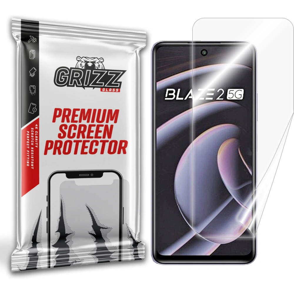 Hurtownia GSM - Folia ceramiczna GrizzGlass CeramicFilm do Lava Blaze 2 5G - GRZ7157 - {ean13} - Hurt