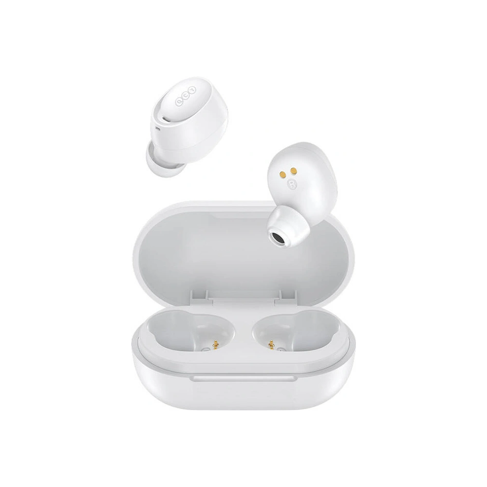 Hurtownia GSM - Bezdrátová sluchátka TWS QCY T27 Bluetooth 5.3 IPX4 (bílé) - QCY53 - {ean13} - Hurt