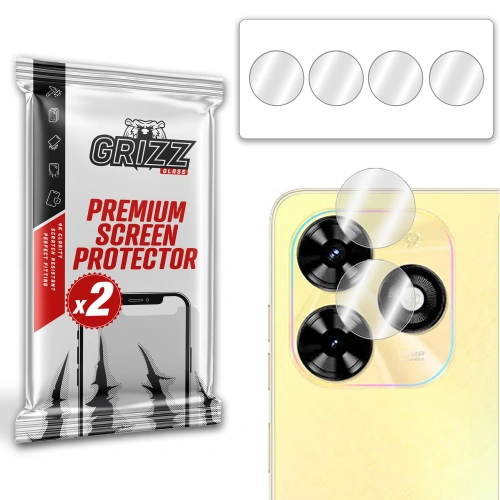 Szkło na aparat GrizzGlass HybridGlass Camera do Tecno Pop 8