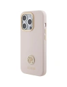 Wholesale Guess GUHCP15LM4DGPP iPhone 15 Pro jasnoróżowy/pink hardcase Silicone Logo Strass 4G - GUE3006 - {ean13} - Hurt