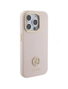 Hurtownia GSM - Etui Guess GUHCP15LM4DGPP iPhone 15 Pro jasnoróżowy/pink hardcase Silicone Logo Strass 4G - GUE3006 - {ean13} - Hurt
