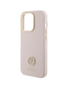 Hurtownia GSM - Etui Guess GUHCP15LM4DGPP iPhone 15 Pro jasnoróżowy/pink hardcase Silicone Logo Strass 4G - GUE3006 - {ean13} - Hurt